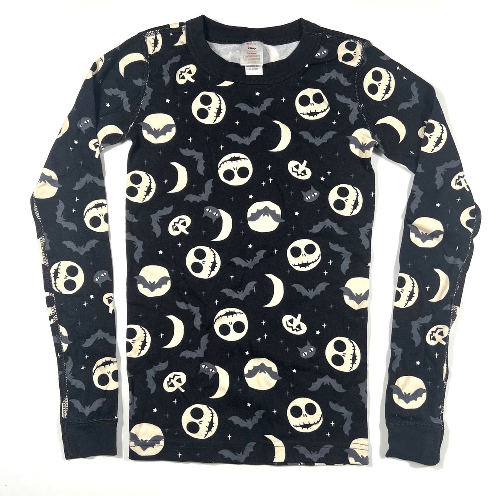 Hanna Andersson Disney Nightmare Before Christmas Jack PJ Top Size 12 NWOT